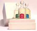 Photo © Les-parfums.info le site Guerlain - Coffret - Réplique des flacons abeille pour eau de Guerlain Eau de cologne Imperiale et l'eau de Cologne du Coq 3 x 7.5 ml 