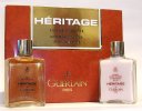 Photo © Les-parfums.info le site Guerlain - Héritage - Coffret Eau de toilette 28.5 ml et Baume après rasage 28.5 ml
