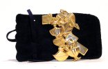 Photo&nbsp;&copy;&nbsp;Les-parfums.info le site Guerlain - Bijou - Broche Doré plusieurs Flacons