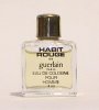 Photo&nbsp;&copy;&nbsp;Les-parfums.info le site Guerlain - Habit Rouge - Bouchon doré 4 ml eau de cologne mod 1981