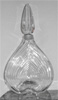 Photo © Les-parfums.info le site Guerlain - Chamade - Flacon Factice Hauteur 48.5 cm 3 pièces : Le socle Le coeur le bouchon