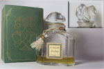 Photo © Les-parfums.info le site Guerlain - Jicky - Flacon du parfum bouchon quadrilobé  250 ml bouchon émeri ht 13.8 cm