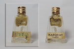 Photo © Les-parfums.info le site Marquay - L'ELU - Bouchon métal étiquette recto verso Photo © Les-parfums.info le site Marquay - L'ELU - Bouchon métal étiquette recto verso