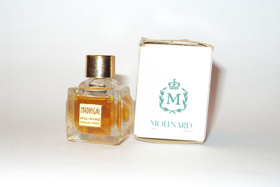 Miniature Madrigal de Molinard Bouchon Alu Hauteur 3.1 cm 