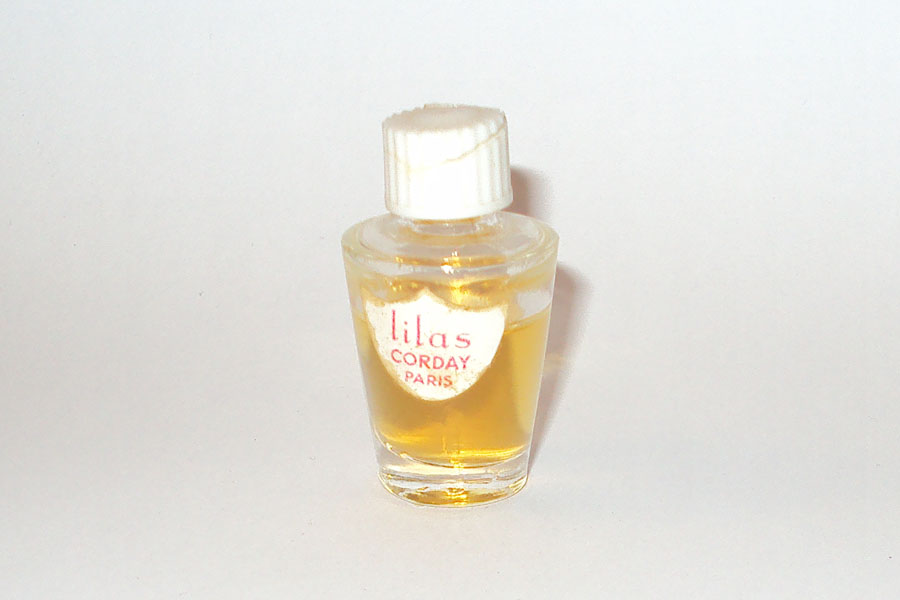 Miniature Lilas de Corday Bouteille conique hauteur 3.7 cm 
