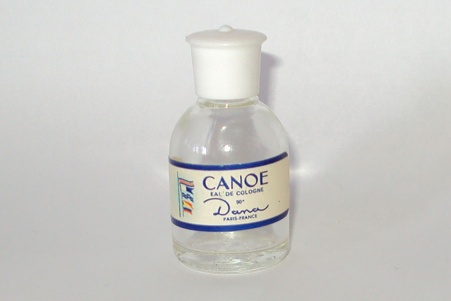 Miniature Canoé de Dana bout ronde hauteur 5.5 cm 