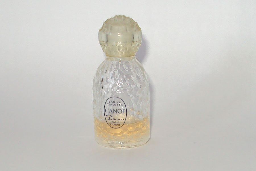 Miniature Canoé de Dana Bout martelé petite étiquette  