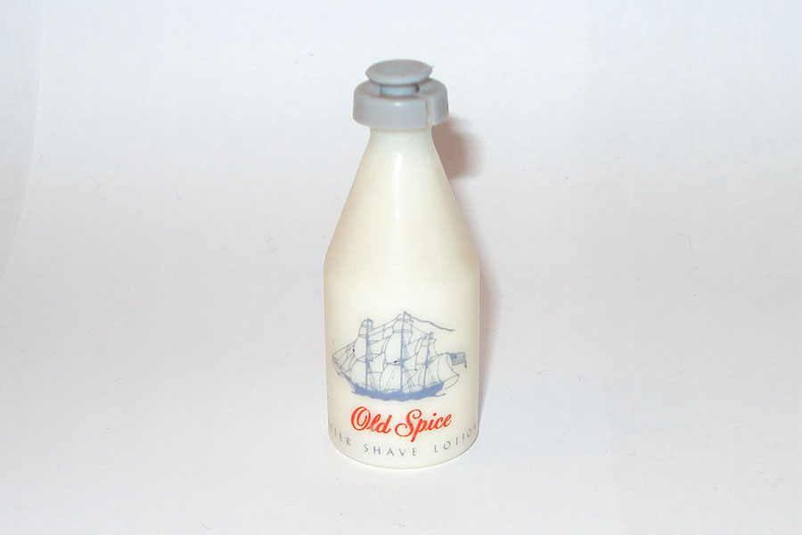 Miniature Old Spice de Shulton After Shave Lotion hauteur 5.6 cm 