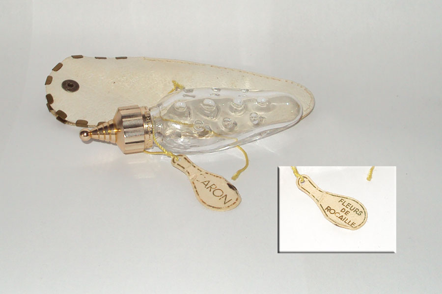 Flacon Fleurs de Rocaille de Caron FLacon de sac longueur 11 cm 