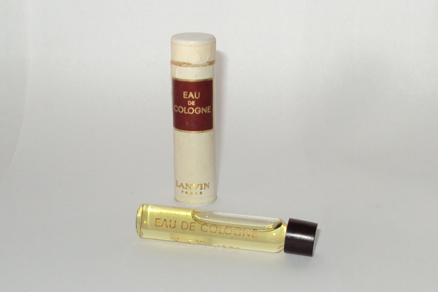Miniature Eau de cologne de Lanvin Tube dans un tube carton  