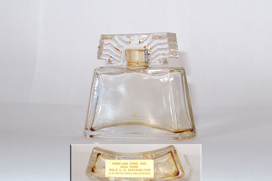 Flacon New Horizons de Ciro Bouchon emeri Hauteur 4.3 cm 