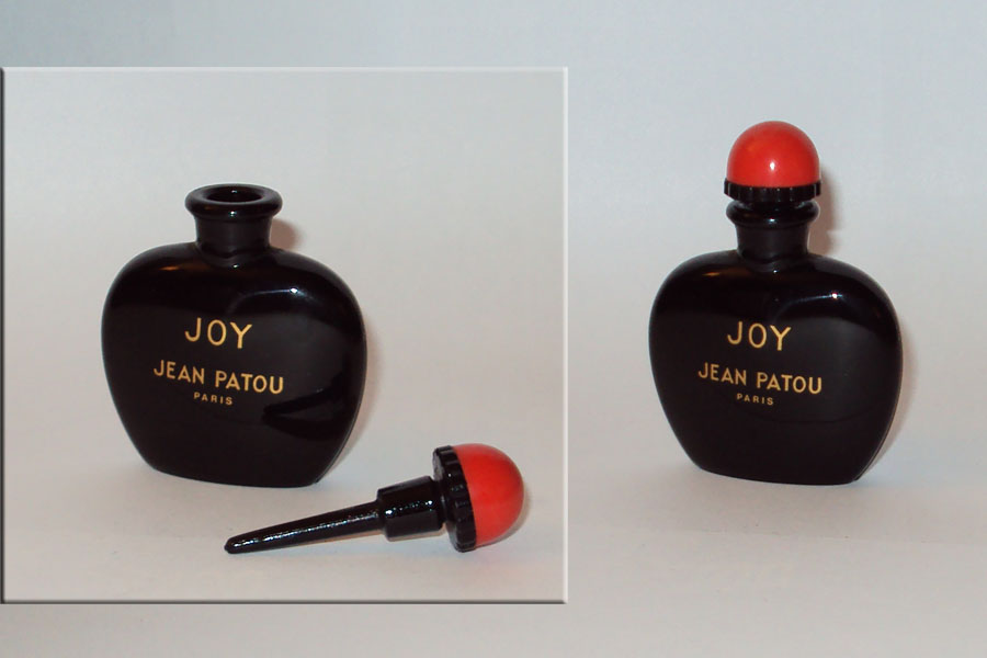 Flacon Joy de Patou Bouchon testeur emeri hauteur 6 cm 