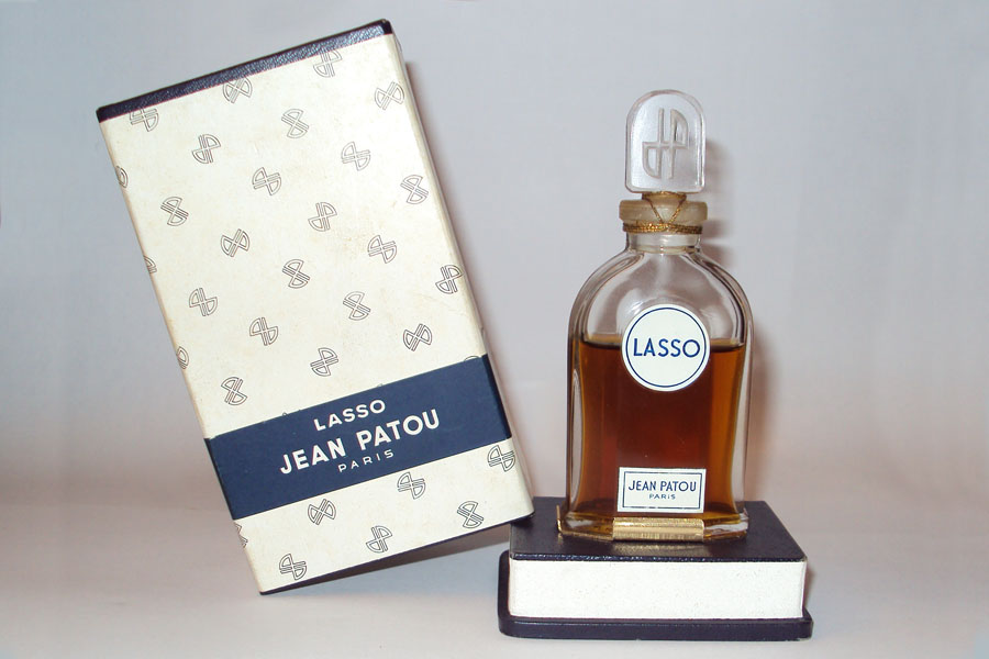 Flacon Lasso de Patou Flacon bouchon emeri Hauteur 10 cm 