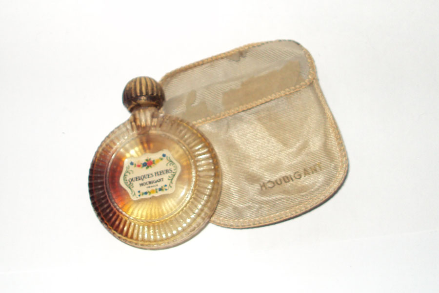 Flacon Quelques Fleurs de Houbigant Flacon de sac  Hauteur 6 cm 