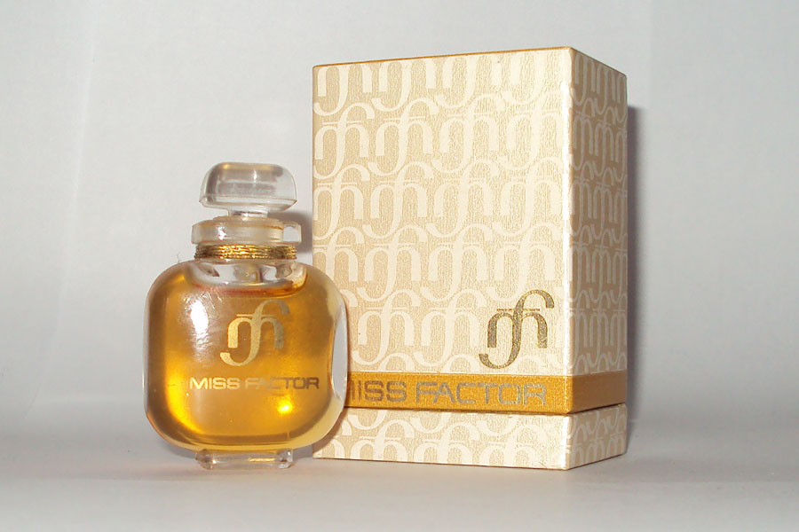 Flacon Miss Factor de Factor Max Flacon du parfum 7.5 ml bouchon en verre 