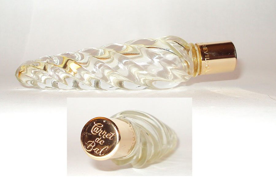 Flacon Carnet de Bal de Revillon Flacon de sac Longueur 9.2 cm 