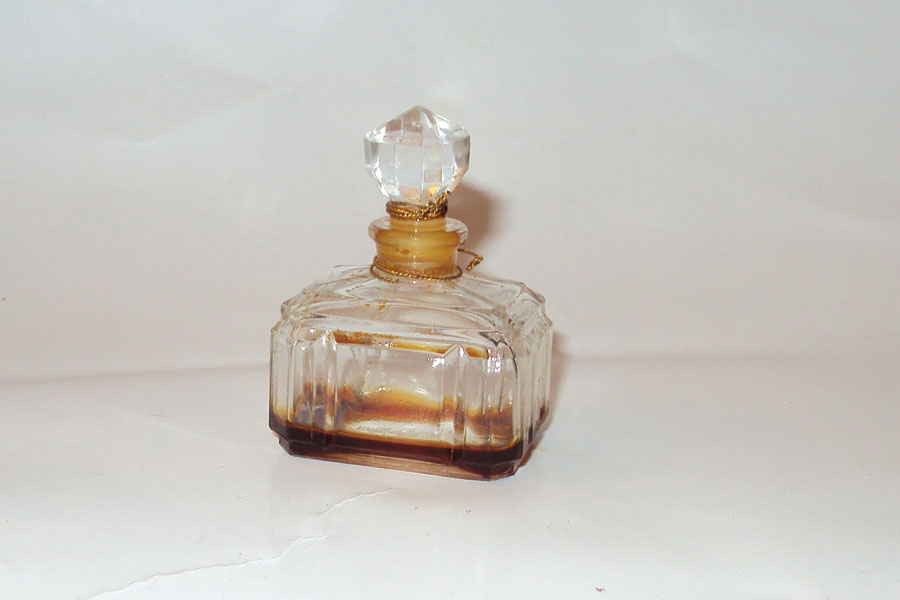 Flacon ????? de Caron Flacon de parfum bouchon emeri 1/4 Fl Oz hauteur 4.5 cm 