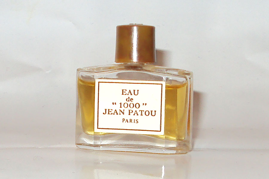 Miniature Eau de 1000 de Patou eau hauteru 3.6 cm 