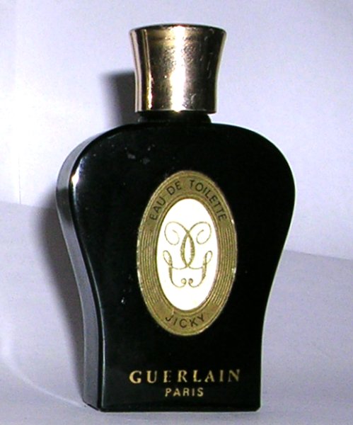 miniature jicky de Guerlain Lyre noire 15 ml modele 1962 