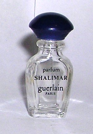 miniature Shalimar de Guerlain Bouchon Bleu Clipé 