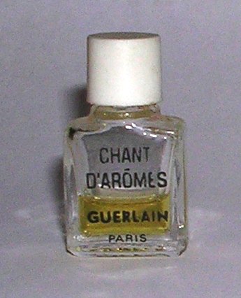 miniature Chant D'Arômes de Guerlain Bouchon Blanc clippé 