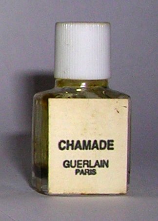 miniature Chamade de Guerlain Bouchon Blanc étiquette sérigraphié 