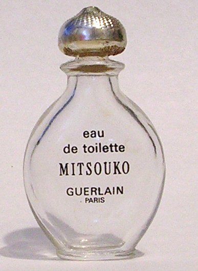miniature Mitsouko de Guerlain goutte G2 bouchon plastique 