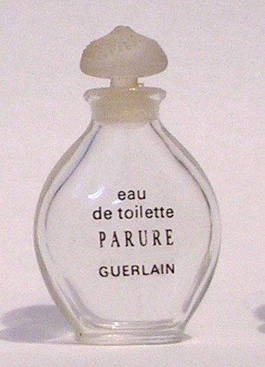 miniature Parure de Guerlain goutte G1 bouchon en verre 