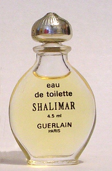 miniature Shalimar de Guerlain goutte G3 4.5 ml bouchon plastique 