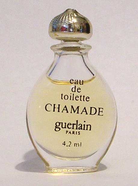 miniature Chamade de Guerlain goutte G4 4.2 ml bouchon plastique 