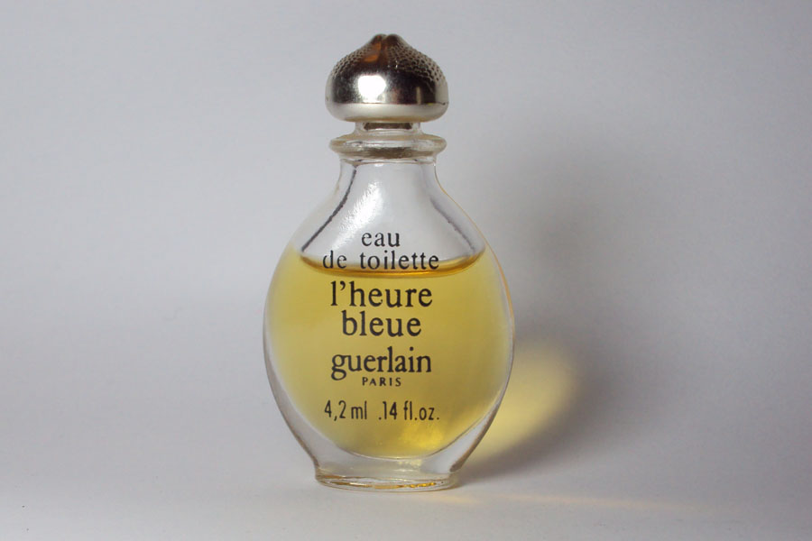 miniature L'Heure Bleue de Guerlain goutte G6 4.2 ml bouchon plastique 