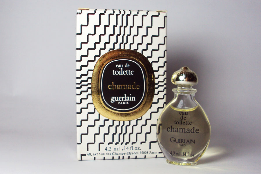 miniature Chamade de Guerlain goutte G7 4.2 ml bouchon plastique 