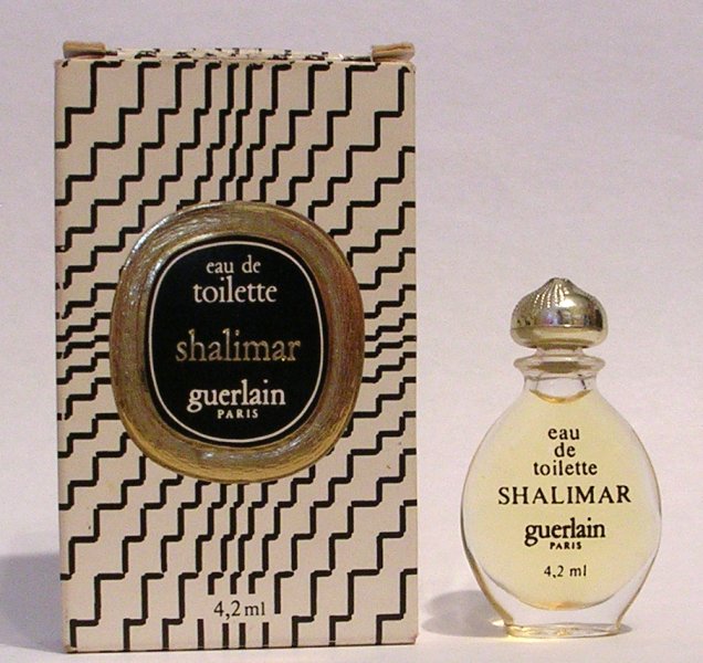 miniature Shalimar de Guerlain goutte G4 4.2 ml bouchon plastique 