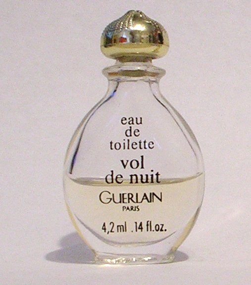 miniature Vol de Nuit de Guerlain goutte G7 4.2 ml bouchon plastique 