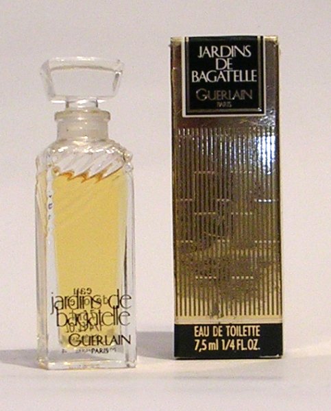miniature Jardins de Bagatelle de Guerlain Réplique eau de toilette 7.5 ml modele italien 