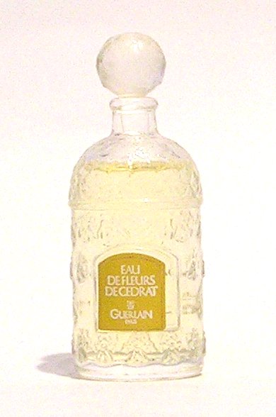 miniature Fleurs De Cedrat de Guerlain Réplique pour l'eau de fleurs de Cedrat Distribué sans boite 1992 