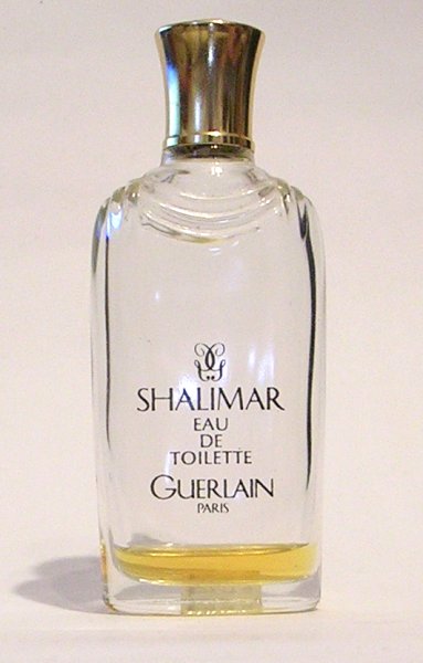 miniature Shalimar de Guerlain Modele Hotel eau de toilette 25 ml mod 1989 