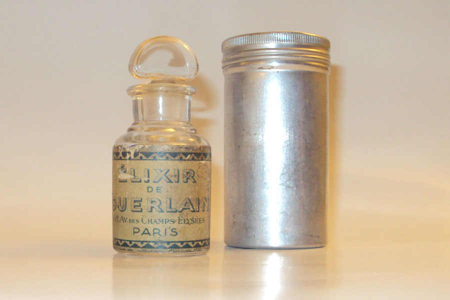 Flacon Elixir de Guerlain Flacon hauteur 6.6 cm environ 
