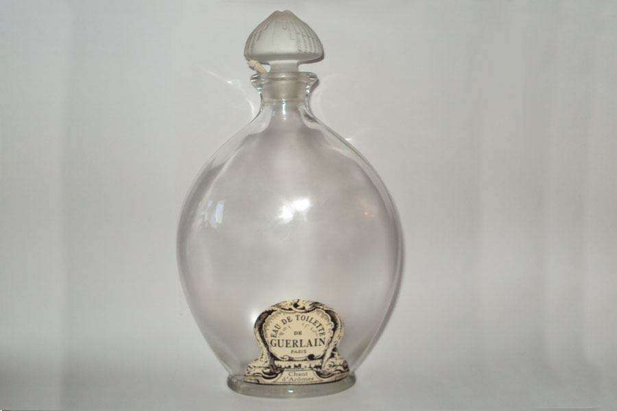Flacon Chant D'Arômes de Guerlain Goutte acienne bouchon emeri 500 ml 21 cm 