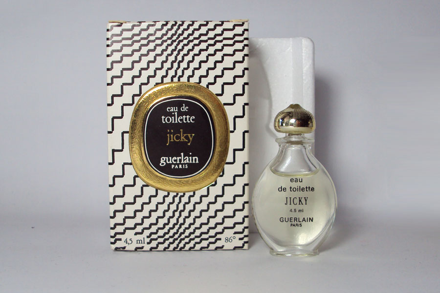 Miniature Jicky de Guerlain goutte G3 4.5 ml bouchon plastique 