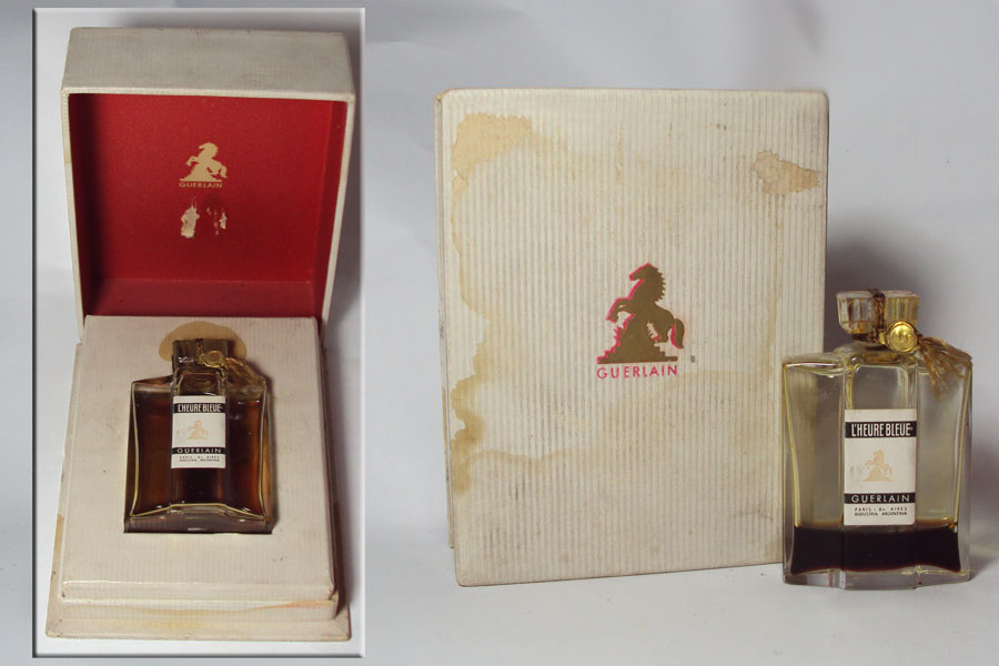 Photo&nbsp;&copy;&nbsp;L'Heure Bleue - Flacon de Guerre bouchon émeri hauteur 7.8 cm Modèle 