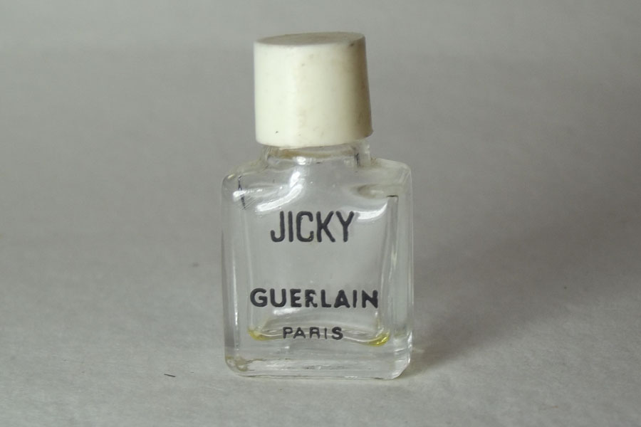 Miniature Jicky de Guerlain Bouchon Blanc clippé 