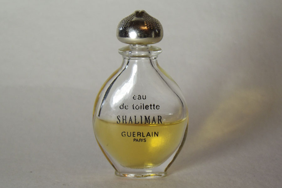 Miniature Shalimar de Guerlain Goutte G2 bouchon plastque 