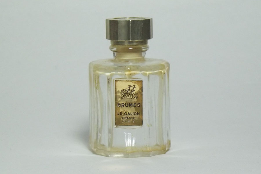 Flacon Brumes de Le Galion Flacon du parfum hauteur 4.3 cm bouchon métal 